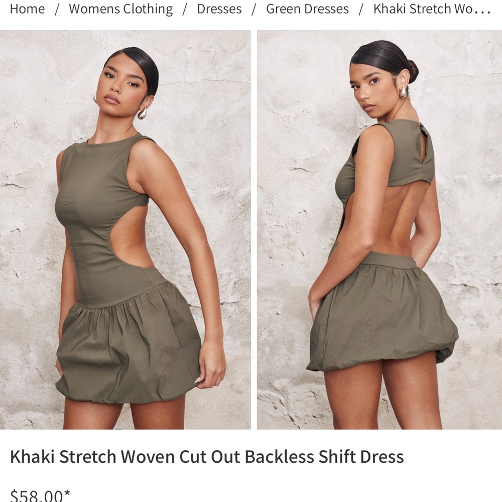 Green  dress